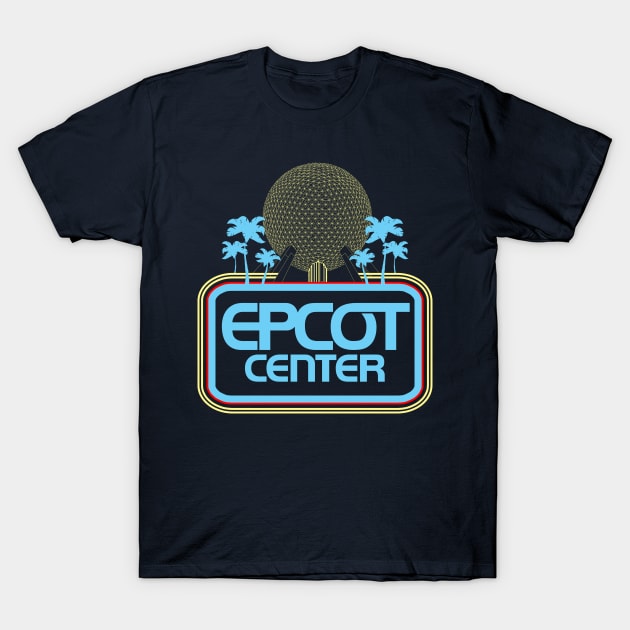 Epcot Center Throwback Version 1 T-Shirt by Mouse Magic with John and Joie